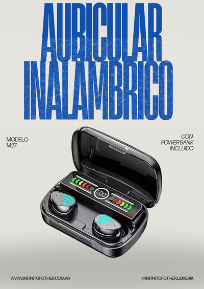 AURICULAR INALÁMBRICO M27