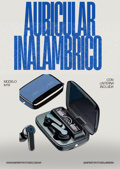 AURICULAR INALÁMBRICO M19