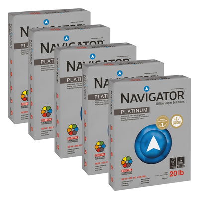 Resma Navigator A4 75 grs. Blanco - X 100 Unidades