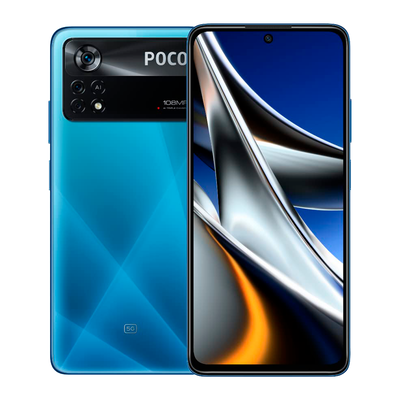 Celular Xiaomi Poco X4 Pro 6.67'' RAM 6GB + 128GB 108Mpx Azul Láser