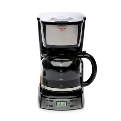 Cafetera Electrica Filtro Liliana Smarty AAC964 Negra con Timer