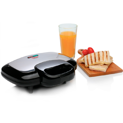 Sandwichera Electrica Liliana Mastertost AS990 Negro 700W.