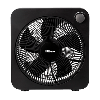 Turboventilador Optimizado Liliana VVT12 12'' 55W Aspas Negras