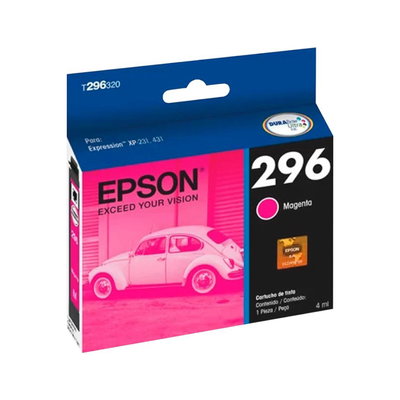 Cartucho Original Epson 296 Magenta T296320 Expression XP 231 XP 431