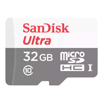 Micro SD Sandisk Ultra 32GB SDXC UHS-I U1 C10 SDSQUNR-032G-GN3MA