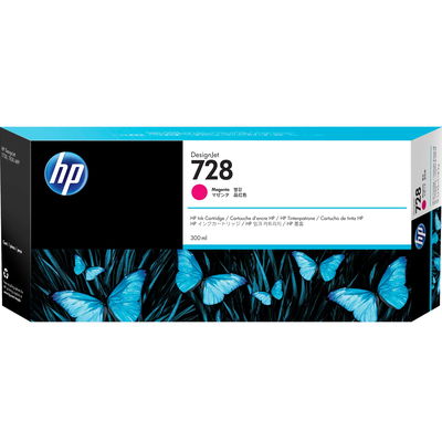 Cartucho de Tinta Plotter HP 728 Magenta