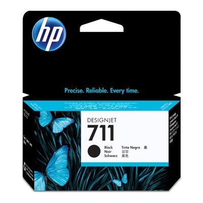 Cartucho Original HP 711 38 ml. Negro CZ129A DesignJet T120 T520