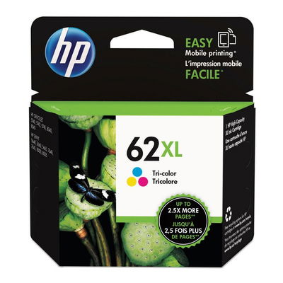 Cartucho Original HP 62XL Tricolor C2P07AL OfficeJet 250 Envy 5640