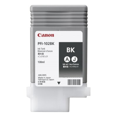 Cartucho Canon PFI-102BK Negro – para iPF650 / iPF710