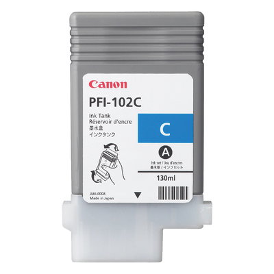 Cartucho Canon PFI-102C Cian – para iPF650 / iPF710