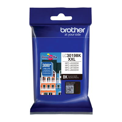 Cartucho Original Brother LC3019 Negro LC3019BK MFC-J6730DW MFC-J6930DW