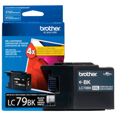 Cartucho Original Brother LC79 Negro LC79BK MFC-J6710DW MFC-J6910DW
