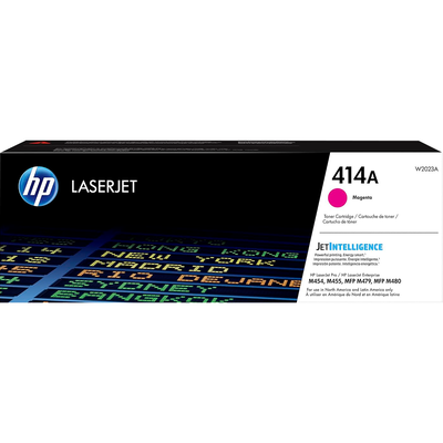 Toner Original HP 414A Magenta W2023A Laserjet Pro M454 MFP M479
