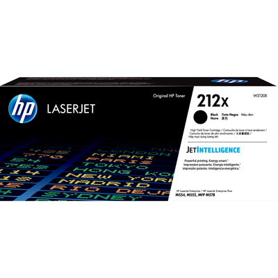 Toner Original HP 212X Negro W2120X LaserJet Enterprise M554 M555