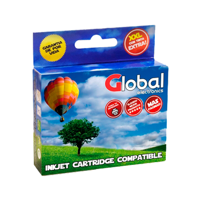 Cartucho Compatible Epson T195 Amarillo 10 ml. T195420 XP-201 XP-401