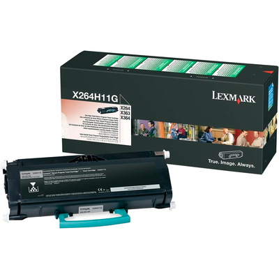 Toner Original Lexmark X264 Negro X264H11G X264 X363 X364