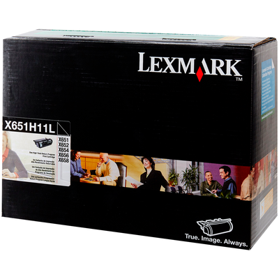 Toner Original Lexmark X651 Negro X651H11L X652 X654 X656 X658