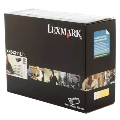 Toner Original Lexmark X654 Negro X654X11L X654 X656 X658