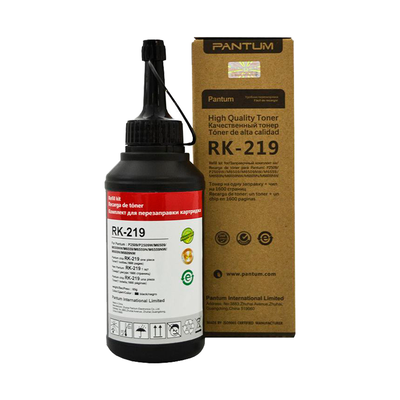 Recarga Tóner Pantum RK 219 Negro Refill Kit P2509 M6509 M6559 RK219