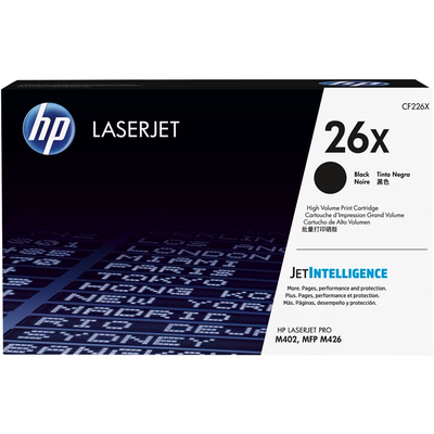 Toner Original HP 26X Negro CF226X Laserjet Pro M402 MFP M426