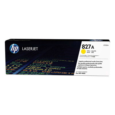 Toner Original HP 827A Amarillo CF302A Laserjet Enterprise MFP M880