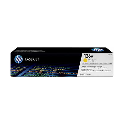 Toner Original HP 126A Amarillo CE312A Laserjet CP1025 CP1025NW