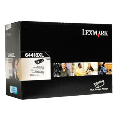 Toner Original Lexmark 64418XL Negro T644 T644tn T644n