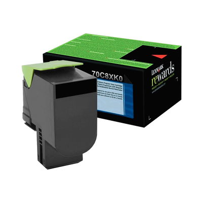 Toner Original Lexmark 708X Negro 70C8XK0 CX510 CS510