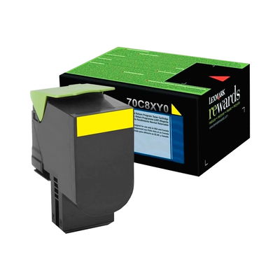 Toner Original Lexmark 708X Amarillo 70C8XY0 CX510 CS510