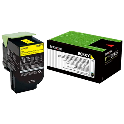 Toner Original Lexmark 808X Amarillo 80C8XY0 CX510