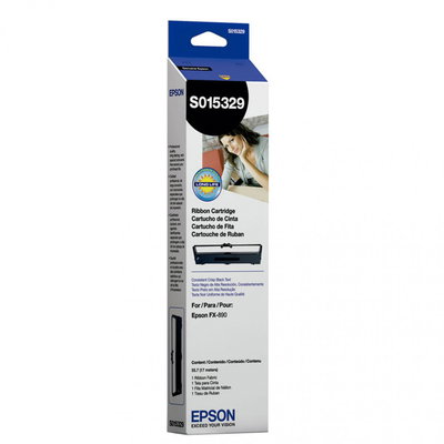 Cinta Epson S015329 Negra Original Matricial FX 890 Alto Rendimiento
