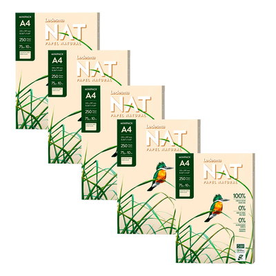 Resma Ledesma NAT Natural A4 75 g Pack x100