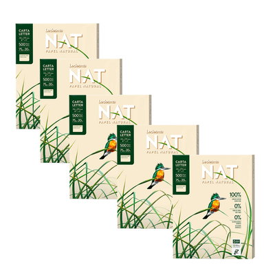 Resma Ledesma NAT Natural Carta 75 g Pack x10