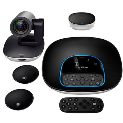 Camara Y Sistema De Videoconferencia Logitech Group Con 2 Microfonos 960-001060