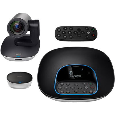 Camara Y Sistema De Videoconferencia Logitech Group Con Microfono 960-001054