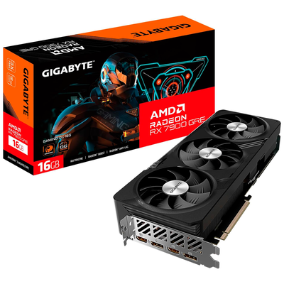 Placa de Video Vga Gigabyte Radeon RX 7900 GRE Gaming OC 16GB GDDR6