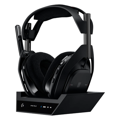 Auricular Gaming Logitech G A50 X Negro Wireless Headset + Base Station 939-002126