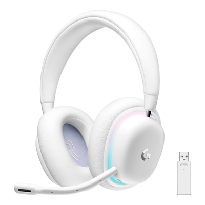 Auricular Gaming Logitech G735 Blanco Inalambrico con Microfono 981-001082
