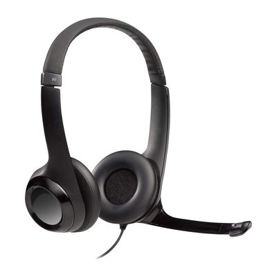Auricular Logitech H390 Grafito Con Microfono USB 981-000014