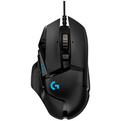 Mouse Gaming Logitech G502 Hero Negro High Performance 910-005550