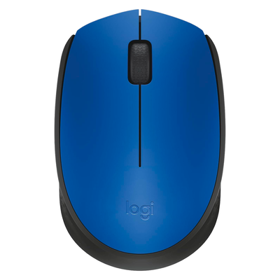 Mouse Logitech M170 Azul/Negro Inalambrico 910-004800
