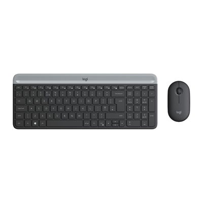 Combo Teclado Y Mouse Logitech MK470 Grafito Slim Inalambrico 920-009266