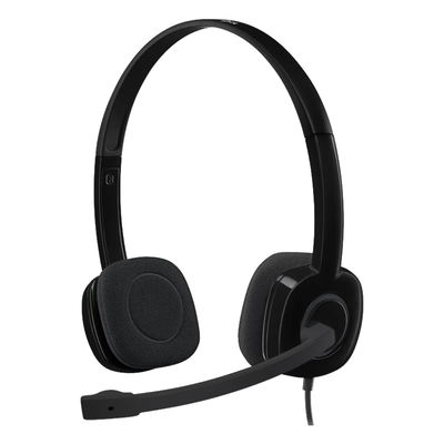 Auricular Logitech H151 Negro Con Microfono 981-000587