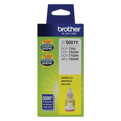 Botella Original Brother BT5001 Amarillo BT5001Y DCP-T300 DCP-T500W