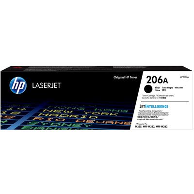 Toner Original HP 206A Negro W2110A LaserJet Pro MFP M282 M283 Series