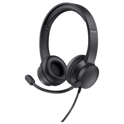 Auricular Trust Ayda USB PC Headset Negro 25088