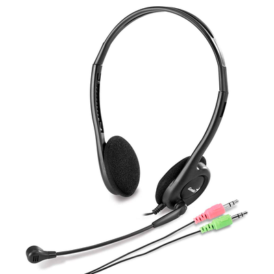 Auricular Genius HS-200C Negro con Microfono Single Jack 31710151103