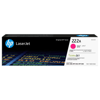 Toner Original HP 222A Magenta W2223A LaserJet Pro 3203 MFP 3388