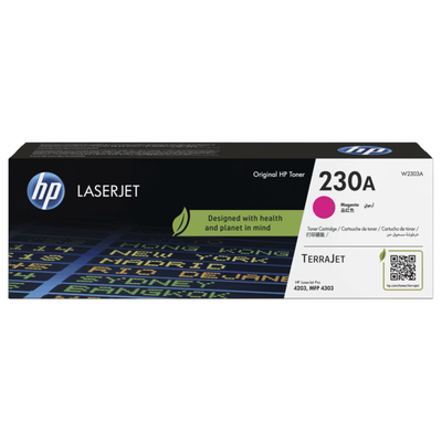 Toner Original HP 230A Magenta W2303A Laserjet Pro 4203 4303