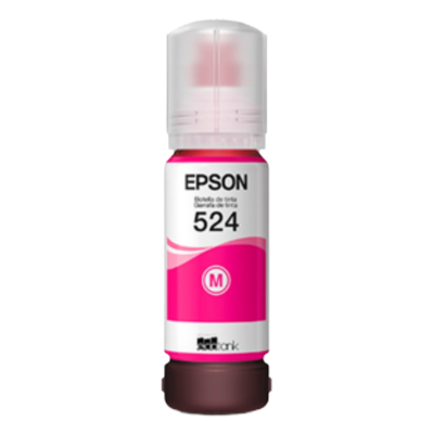 Botella Tinta Epson 524 Magenta T524320 Original EcoTank L1110 L3110 L3150